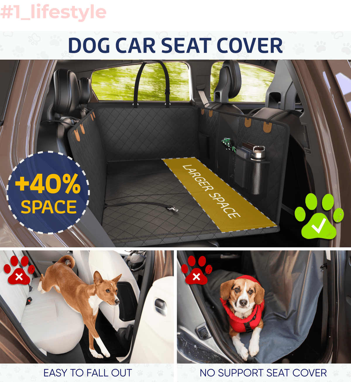 Dog Car Seat Cover product image 7