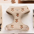 Embroidered Teddy Adjustable Dog Harness product image 1