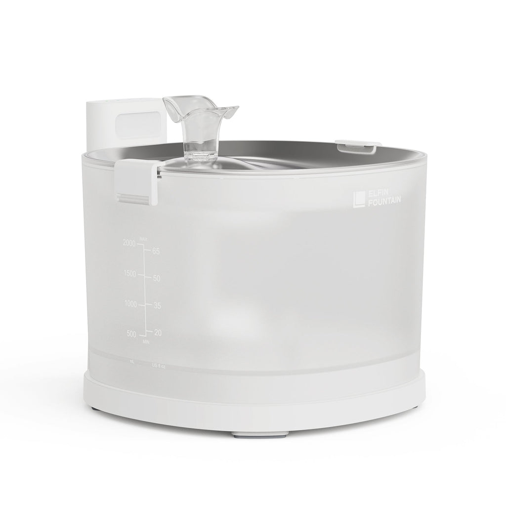 Pumpless Stainless Steel Pet Water Fountain, American