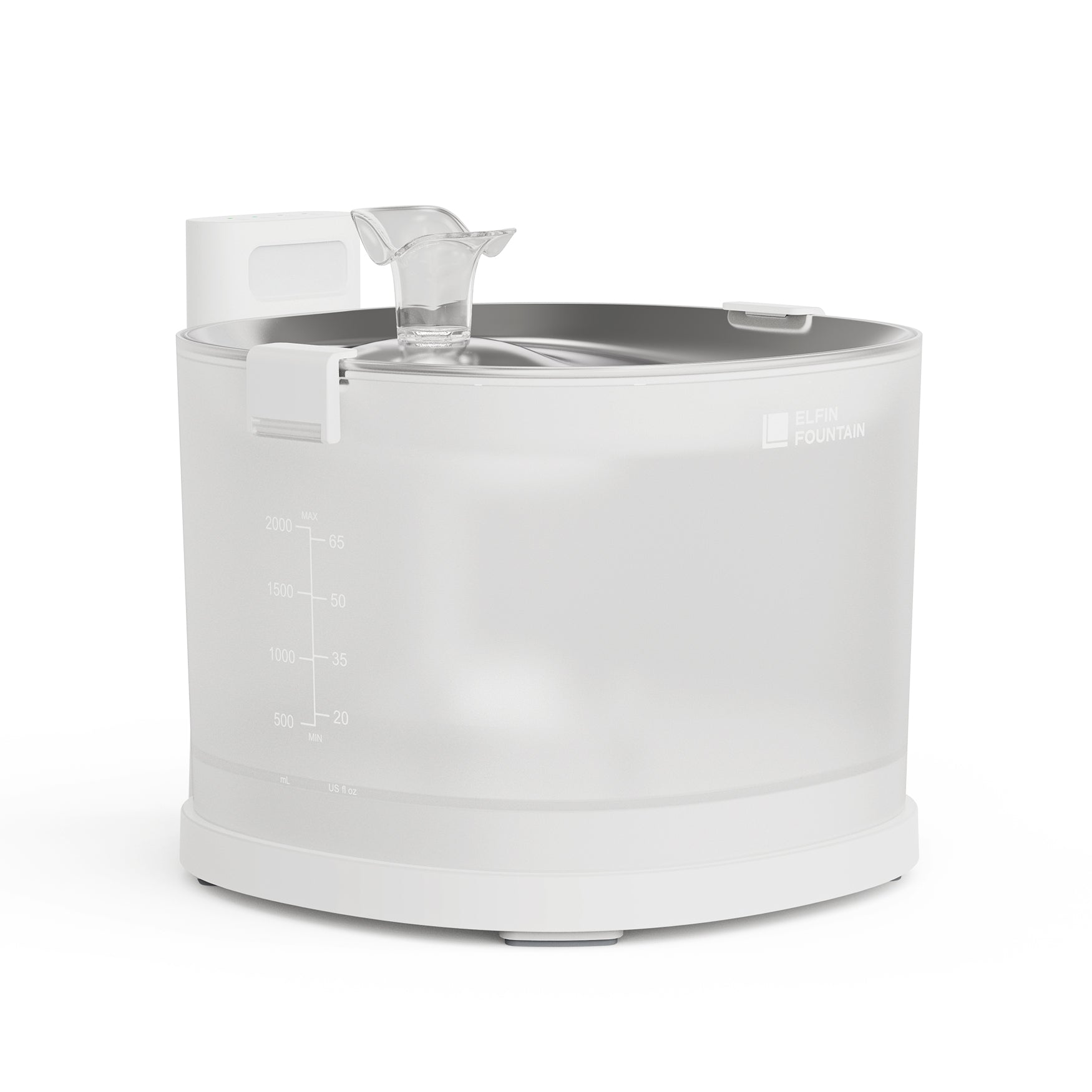 Pumpless Stainless Steel Pet Water Fountain, American