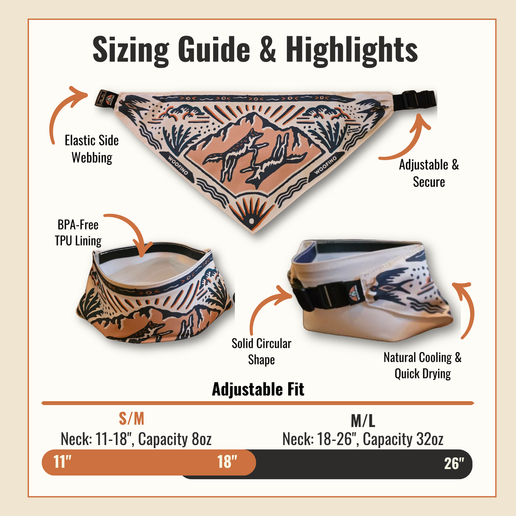 Portable Dog Bowl Bandana product image 7