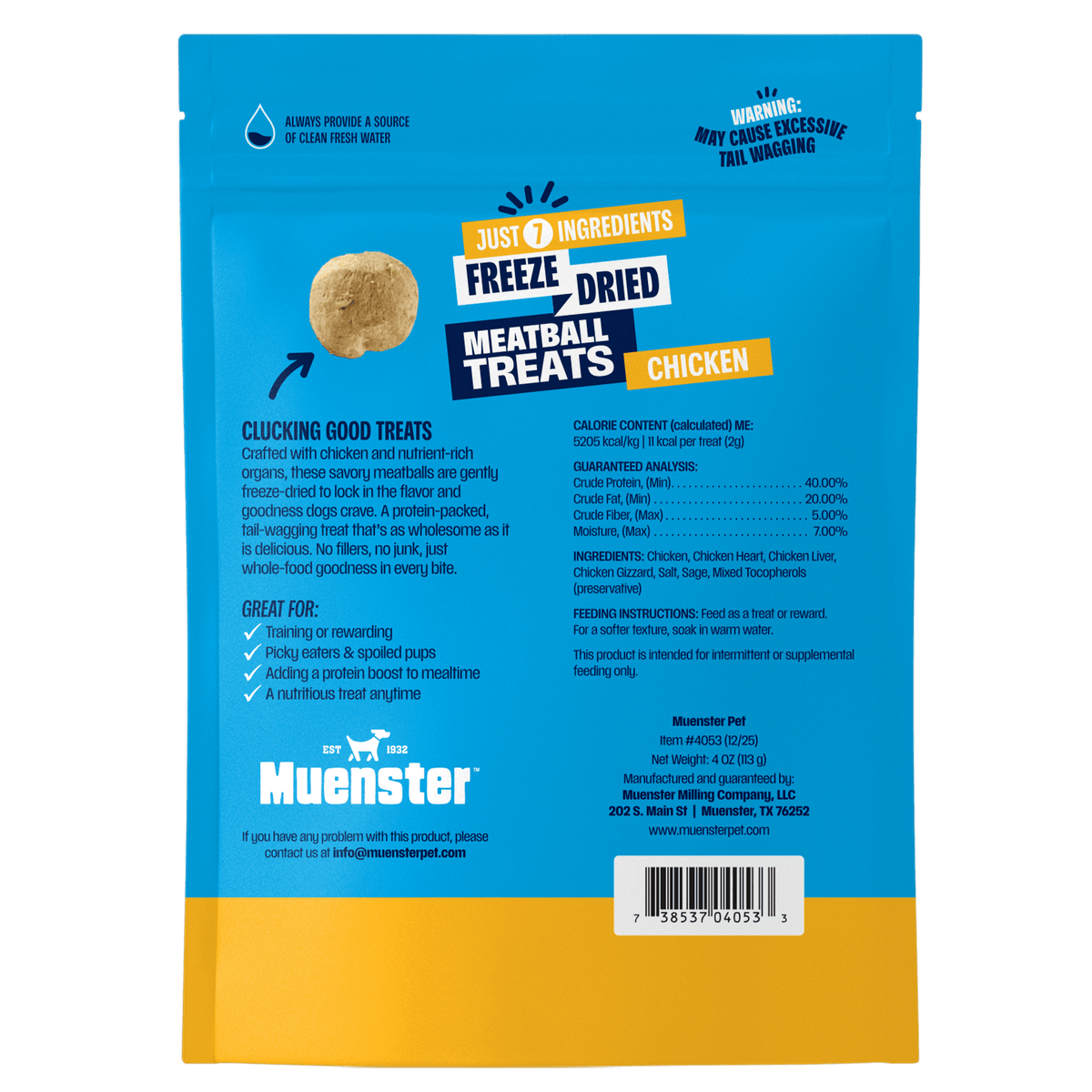 Freeze-Dried Chicken Dog Treats product image 3