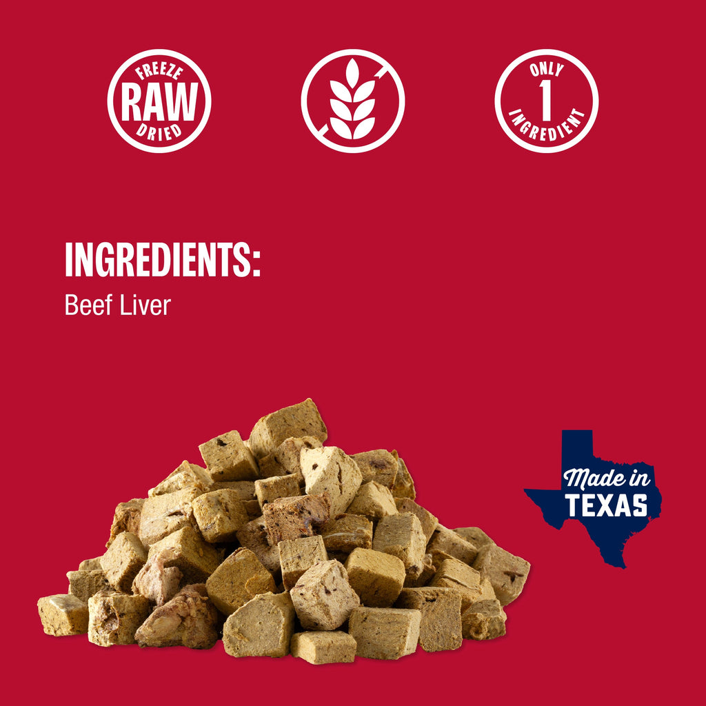 Freeze-Dried Beef Liver Dog Treats product image 2