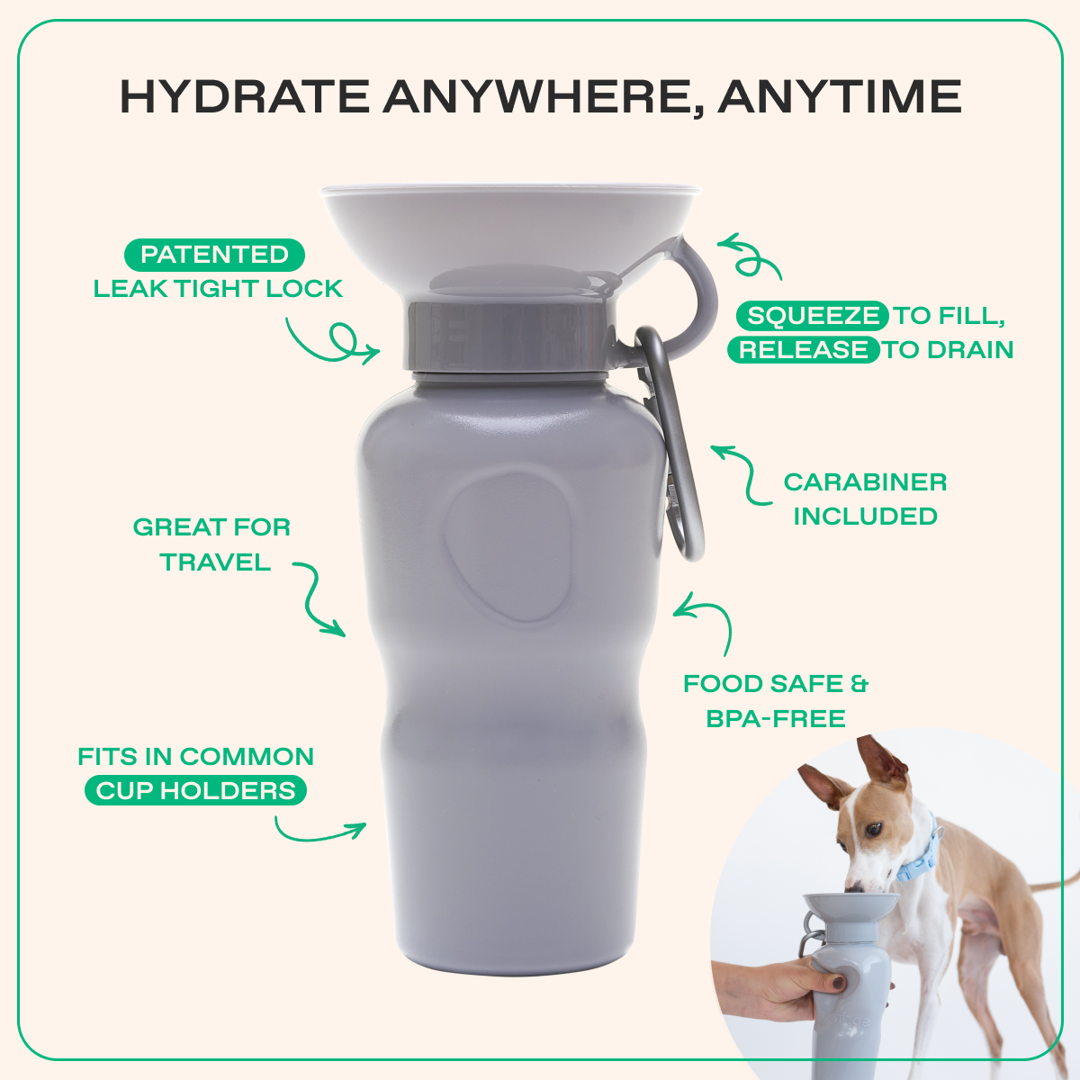 Travel Dog Water Bottle product image 26