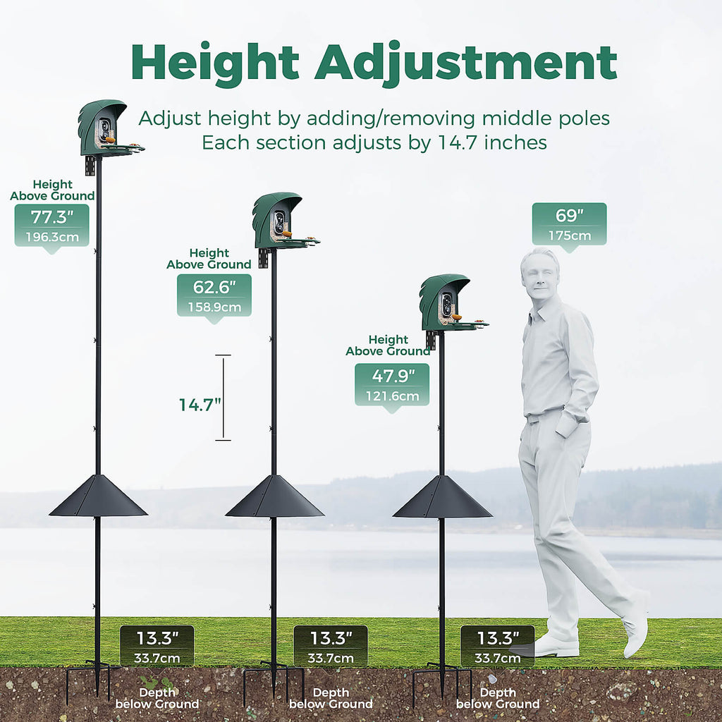 Bird Feeder Pole product image 19