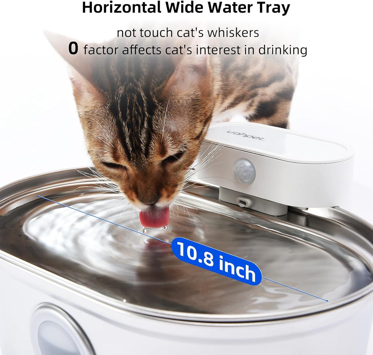 Wireless Stainless Steel Pet Water Fountain product image 6