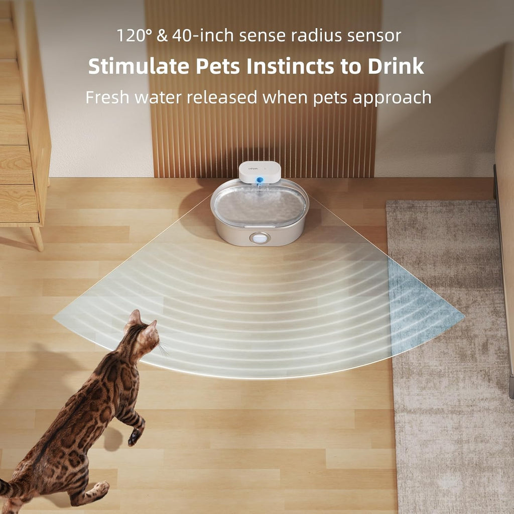 Wireless Stainless Steel Pet Water Fountain product image 8