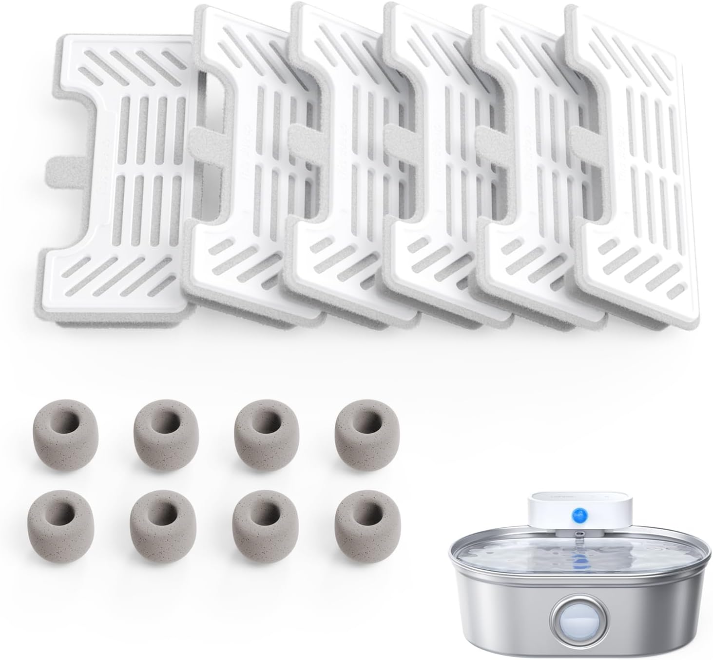 Wireless Stainless Steel Pet Water Fountain product image 14