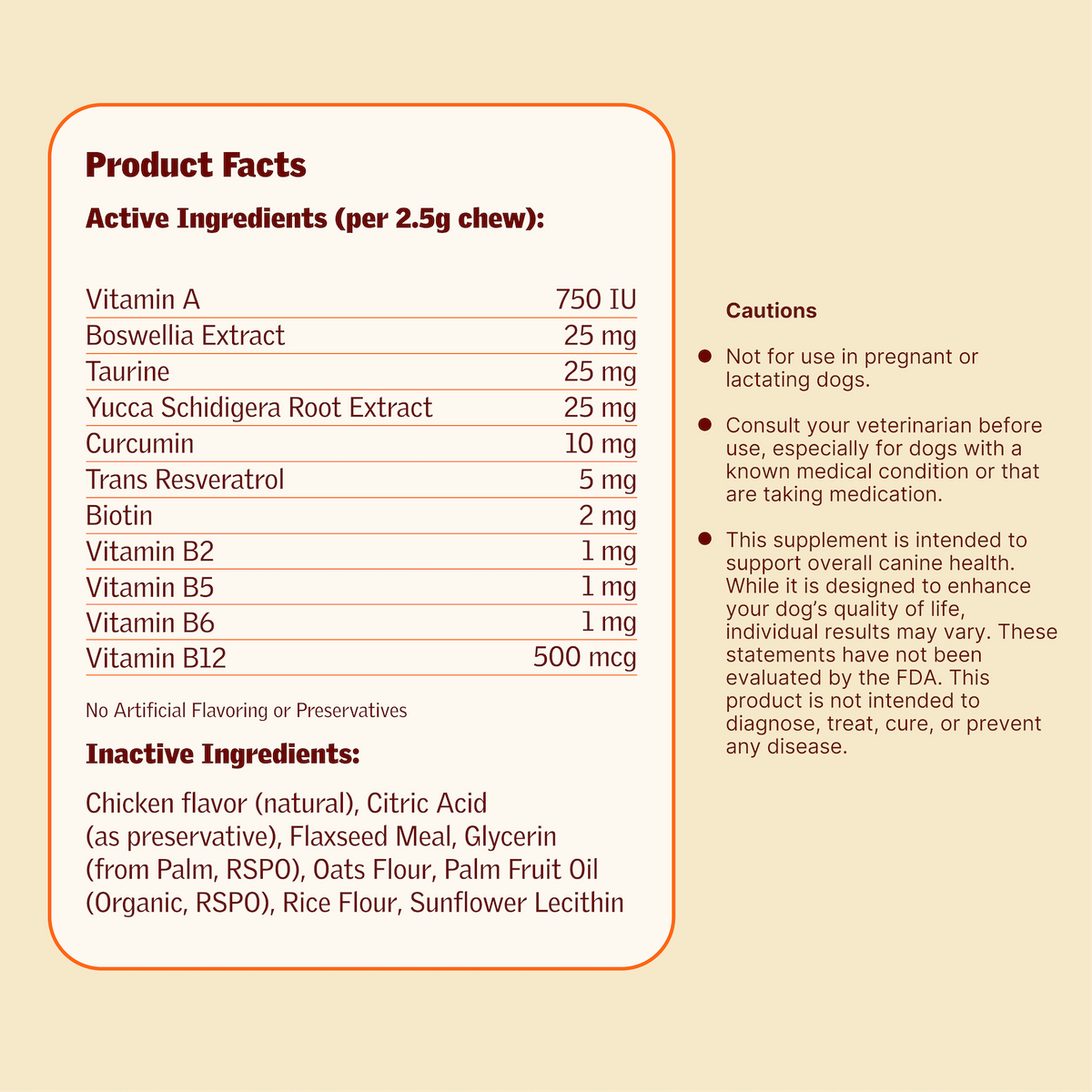 Dog Multivitamin Soft Chews product image 7