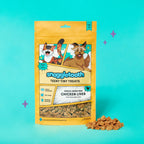 Snaggletooth Teeny Tiny Treats - Freeze Dried Raw Chicken Liver - front of bag
