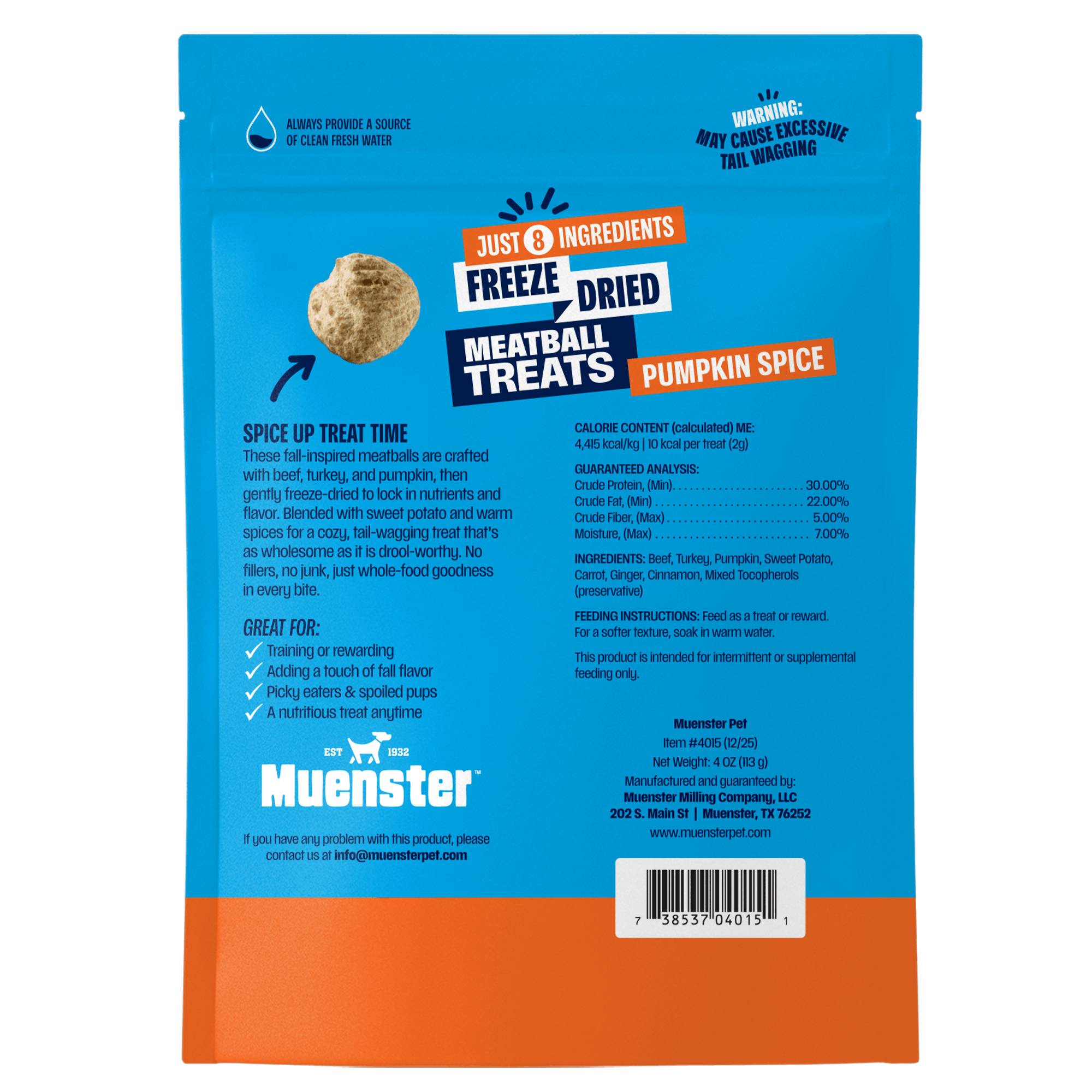 Freeze-Dried Beef and Turkey Dog Treats product image 3