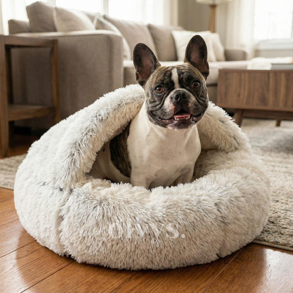 Machine Washable Cozy Cocoon Pet Bed product image 1