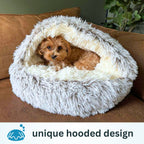 Machine Washable Cozy Cocoon Pet Bed product image 2