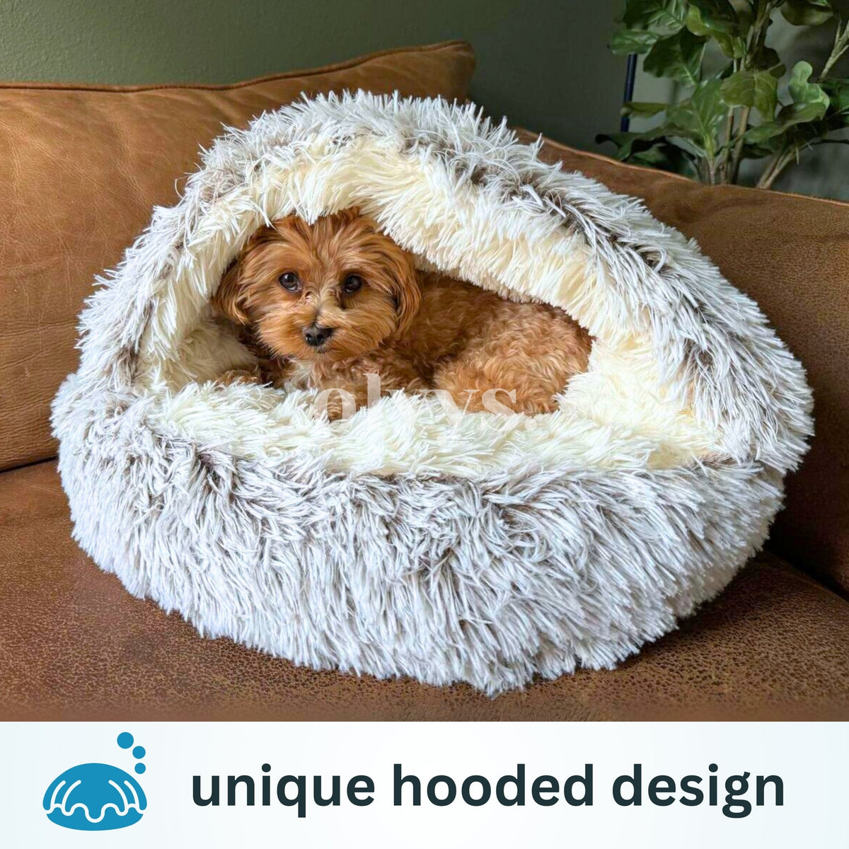 Machine Washable Cozy Cocoon Pet Bed product image 2