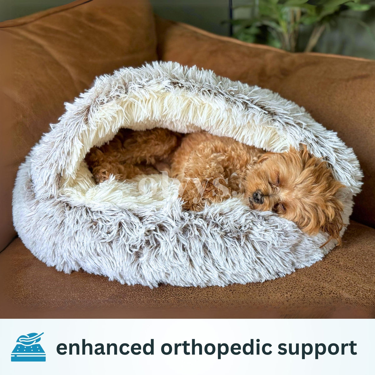 Machine Washable Cozy Cocoon Pet Bed product image 4