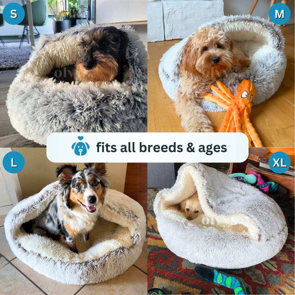Machine Washable Cozy Cocoon Pet Bed product image 6
