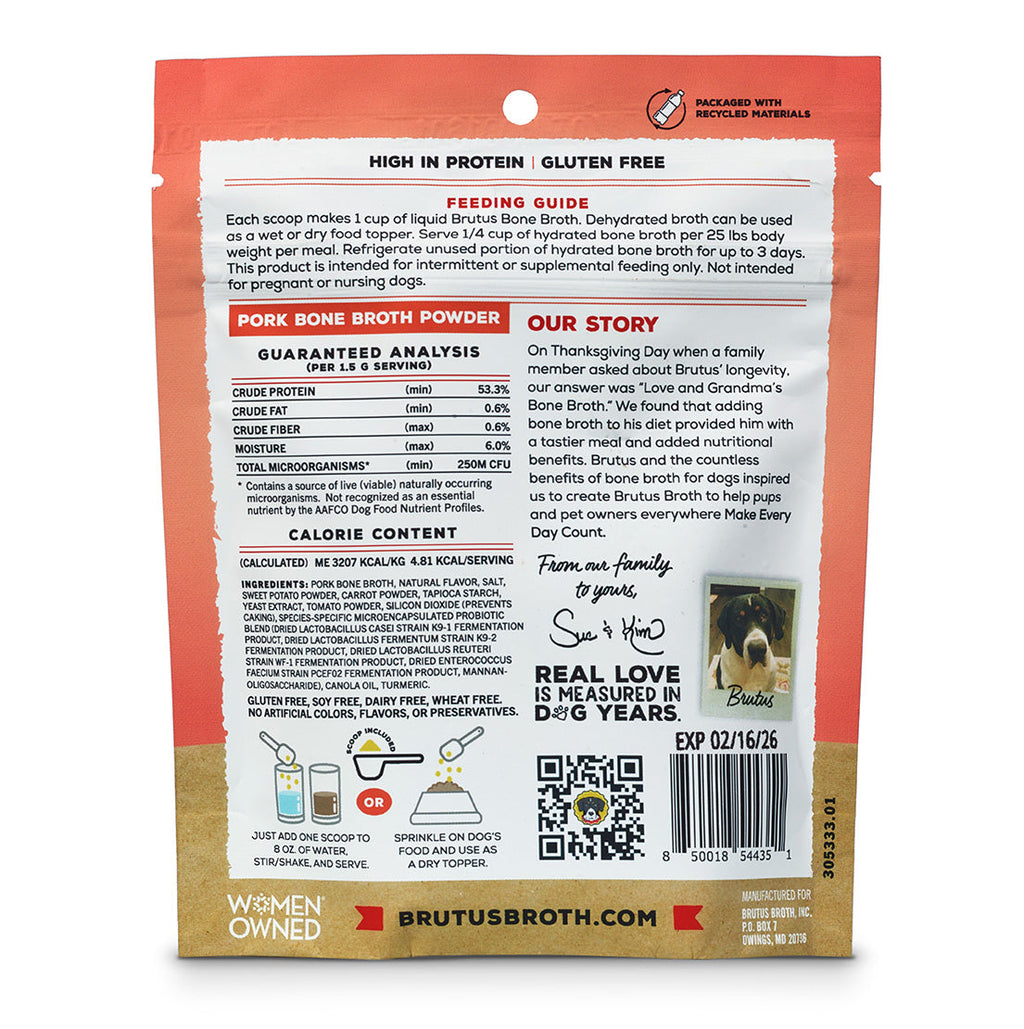 Pork Bone Broth Probiotic Powder for Dogs product image 6