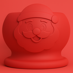 Santa-Shaped Dog Enrichment Toy product image 1