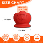 Santa-Shaped Dog Enrichment Toy product image 3