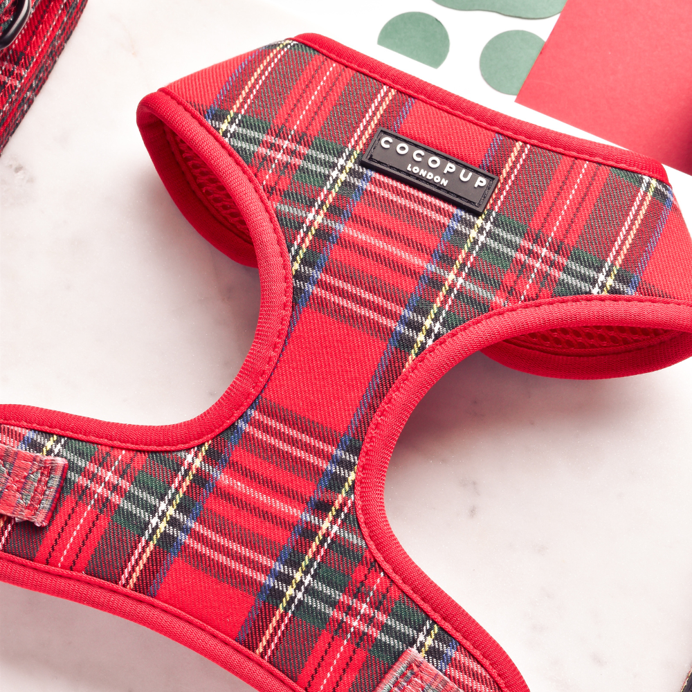 Adjustable Tartan Dog Harness product image 3
