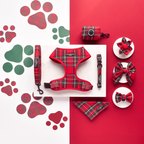 Adjustable Tartan Dog Harness product image 4