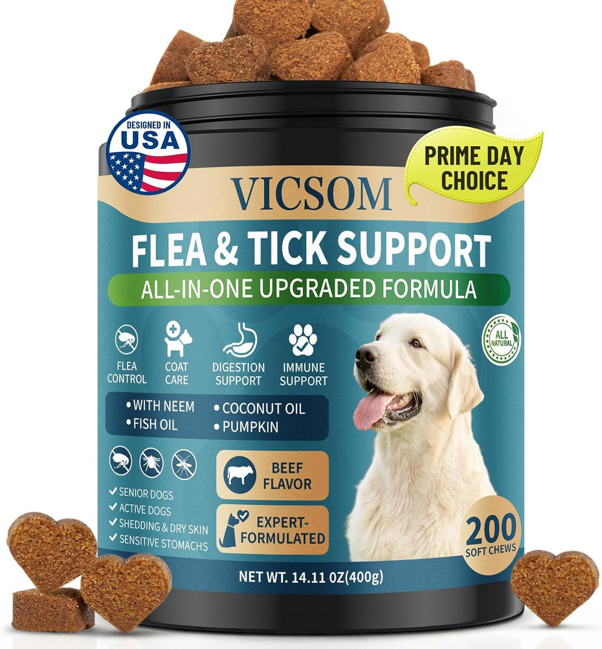 Dog Flea and Tick Chewables product image 1