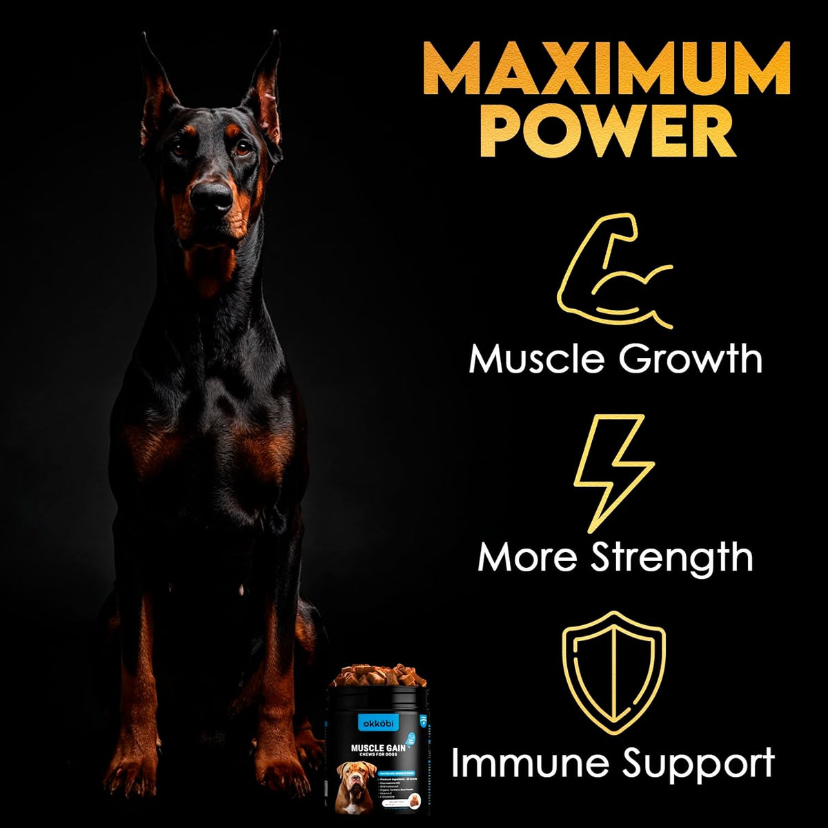 Dog Muscle Gain Chews product image 2