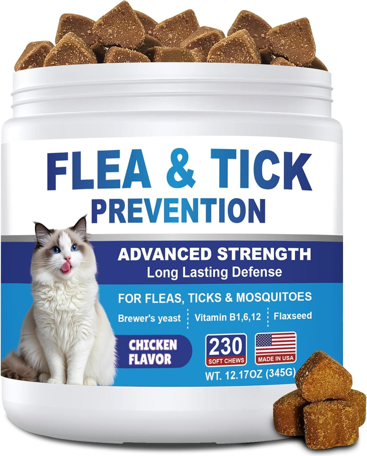 Cat Flea & Tick Chews product image 1