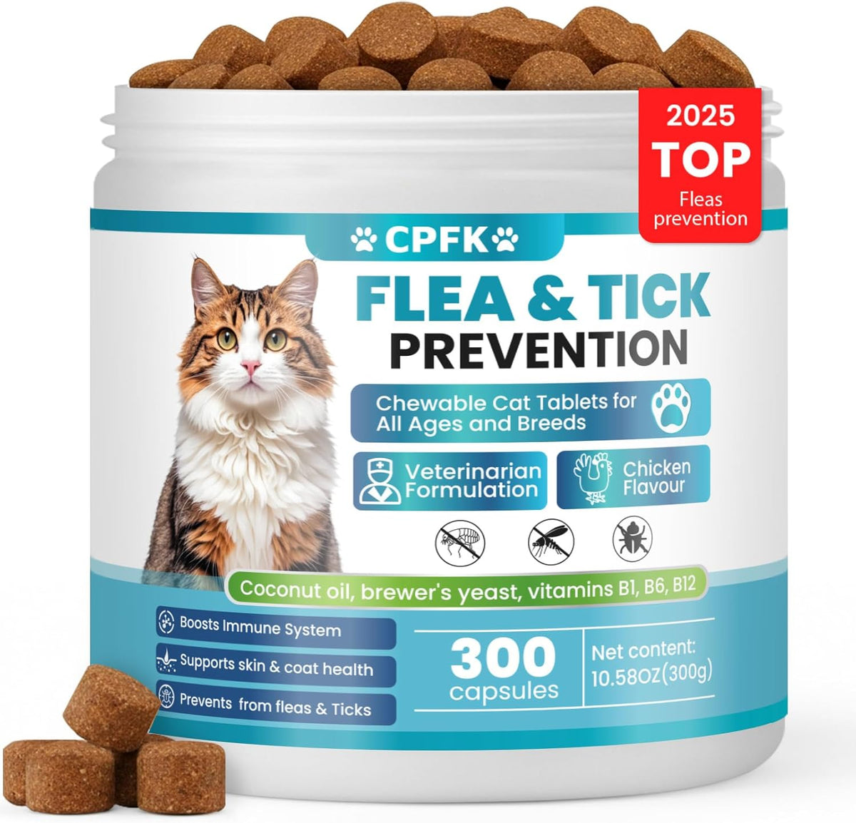 Cat Flea Treatment Chewables product image 1