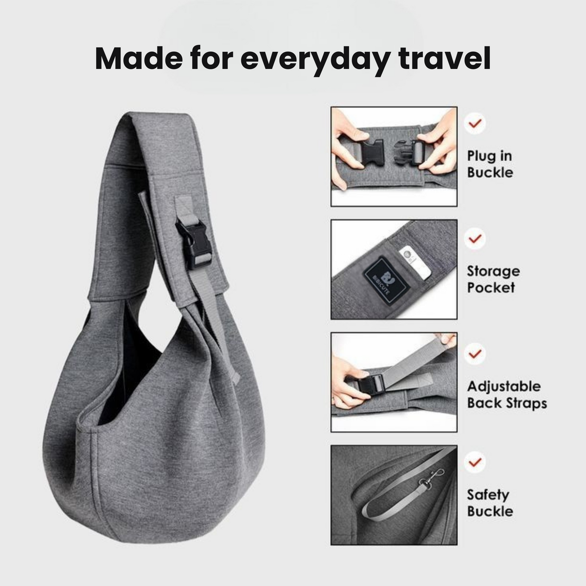 Small Pet Carry Sling product image 4