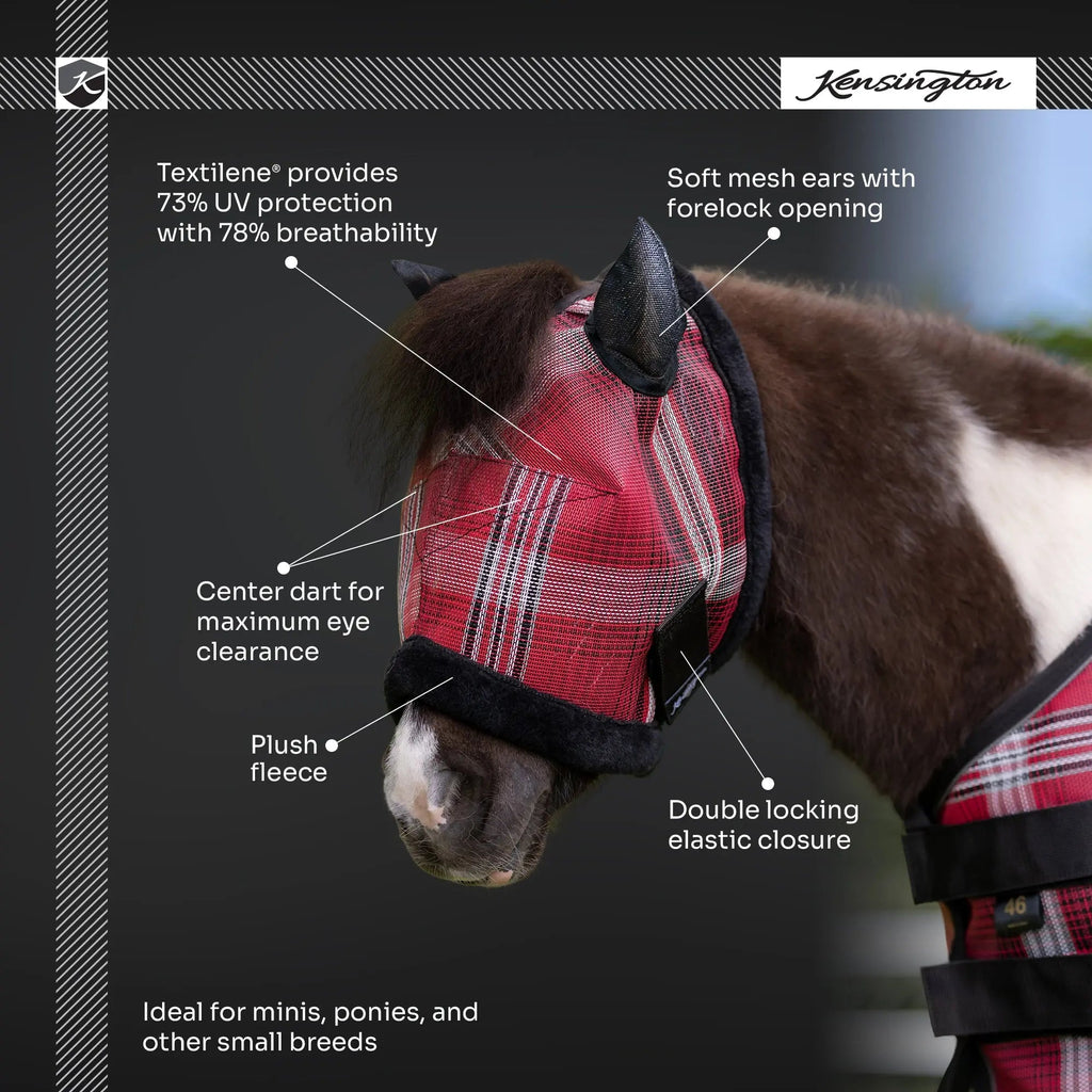 Mini Horse Fly Mask product image 10