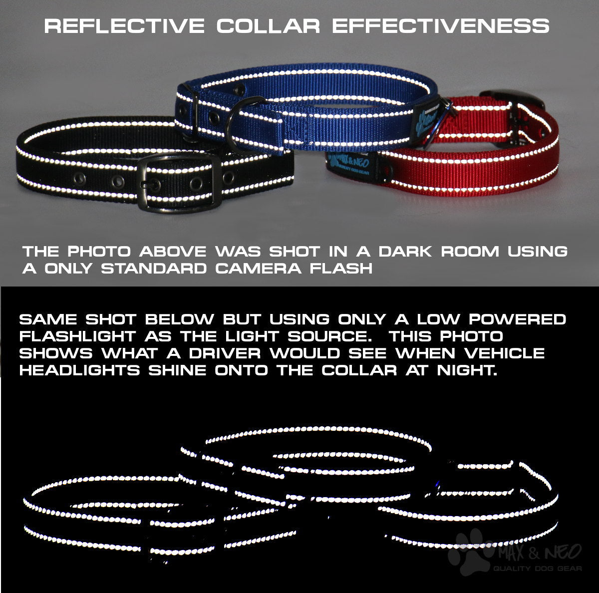 Reflective Martingale Dog Collar product image 8