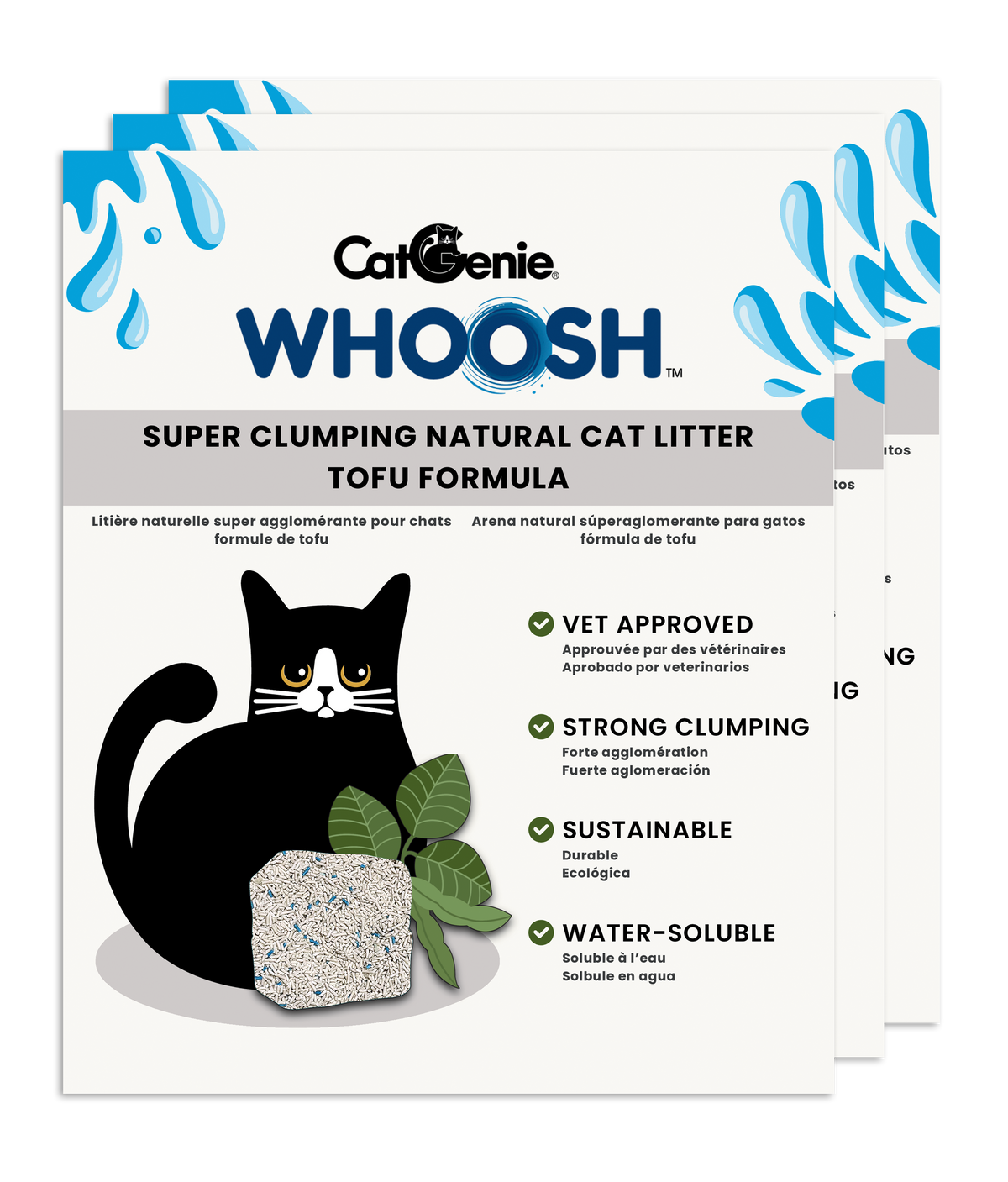 Tofu Clumping Cat Litter for Self-Cleaning Systems, Default Title