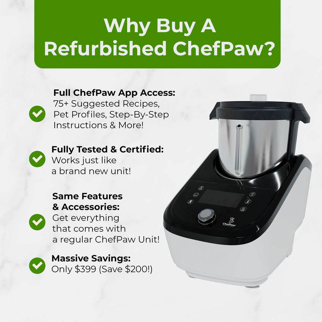 Certified Pre-Owned ChefPaw® Dog Food Maker