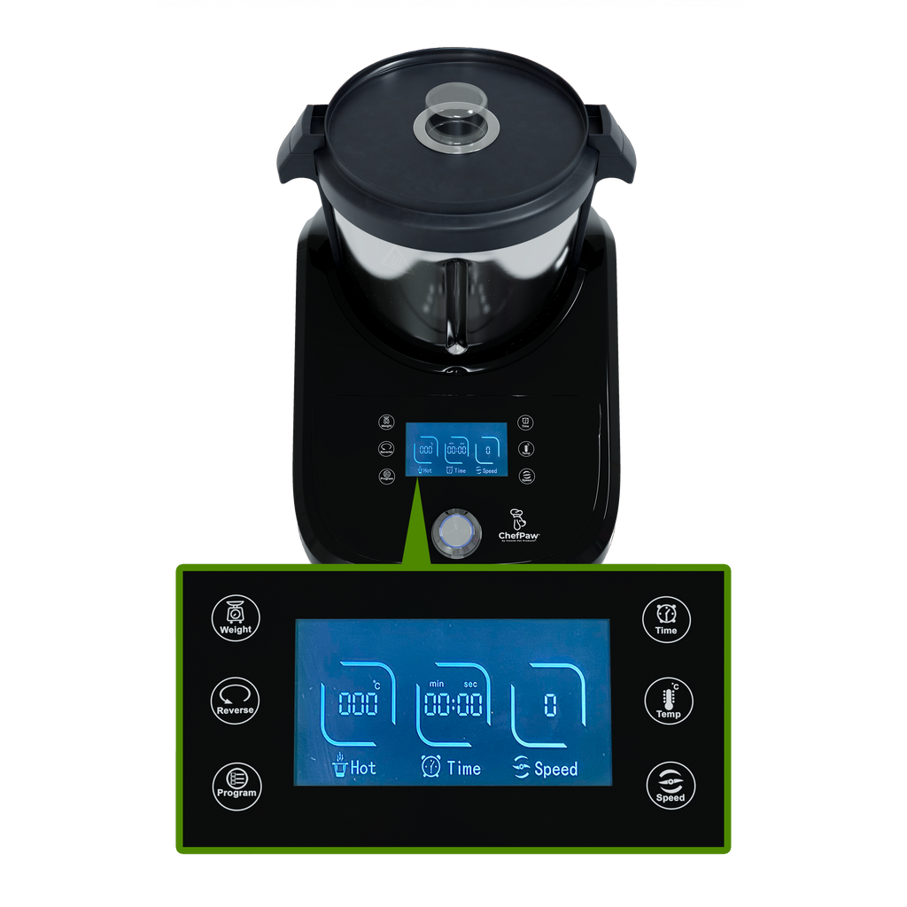 ChefPaw features of the machine [Model CPRO]