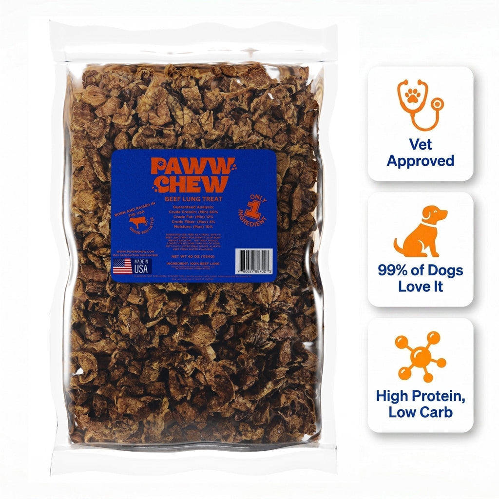 Beef Lung Treats - Paww Chew