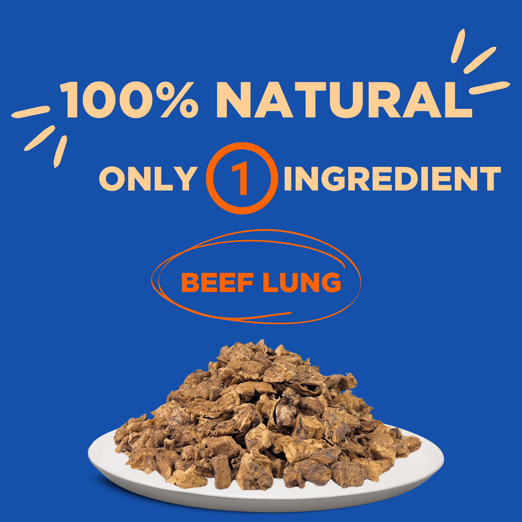 Beef Lung Treats - Paww Chew
