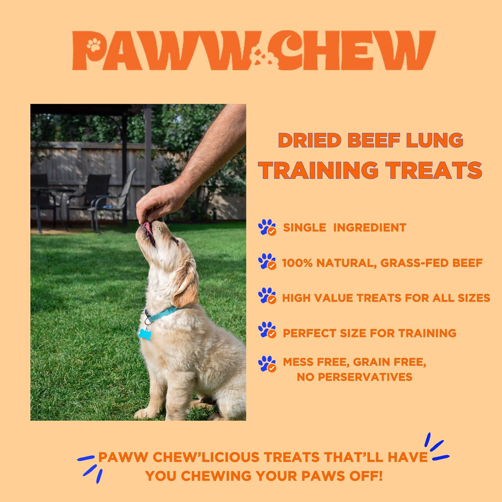 Beef Lung Treats - Paww Chew