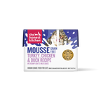 Cat Grain Free Turkey, Chicken & Duck Mousse in Goat's Milk