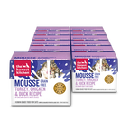 Grain-Free Poultry Mousse Wet Cat Food, 2.8 oz x 12