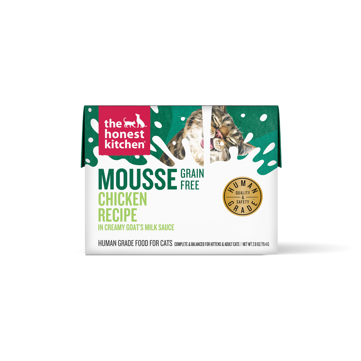 Cat Grain Free Chicken Mousse in Goat's Milk