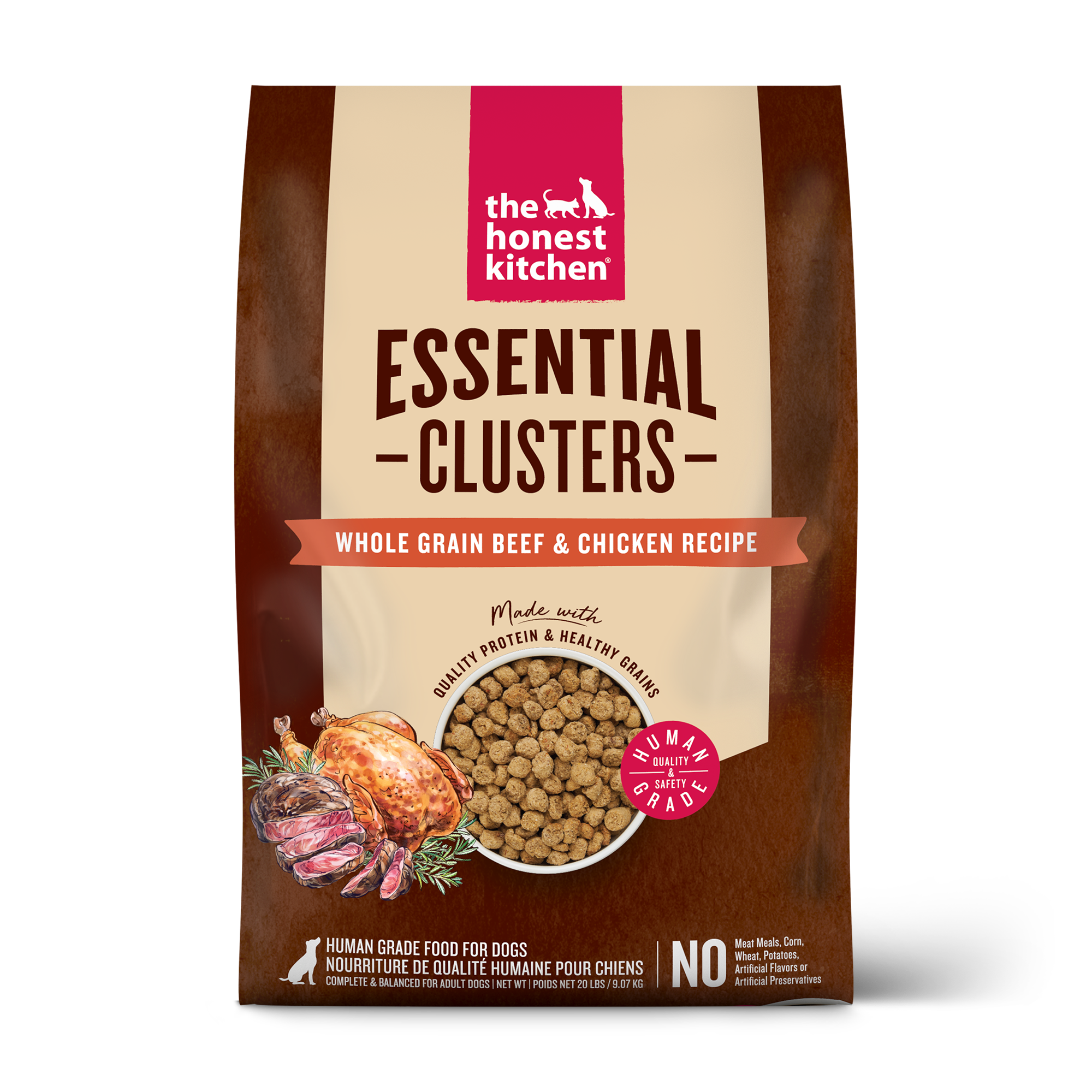 Whole Grain Beef & Chicken Essential Clusters