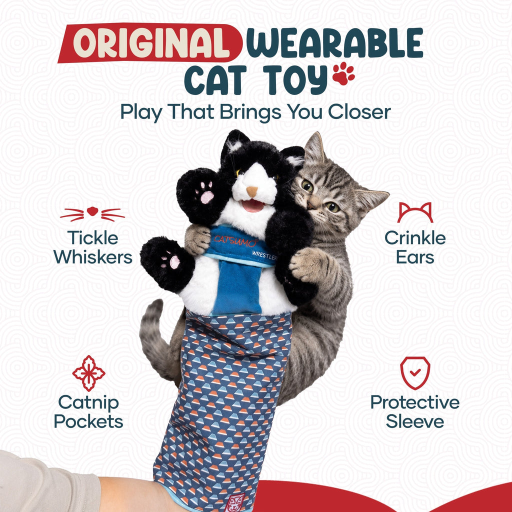 Interactive Wearable Cat Wrestler Toy product image 1