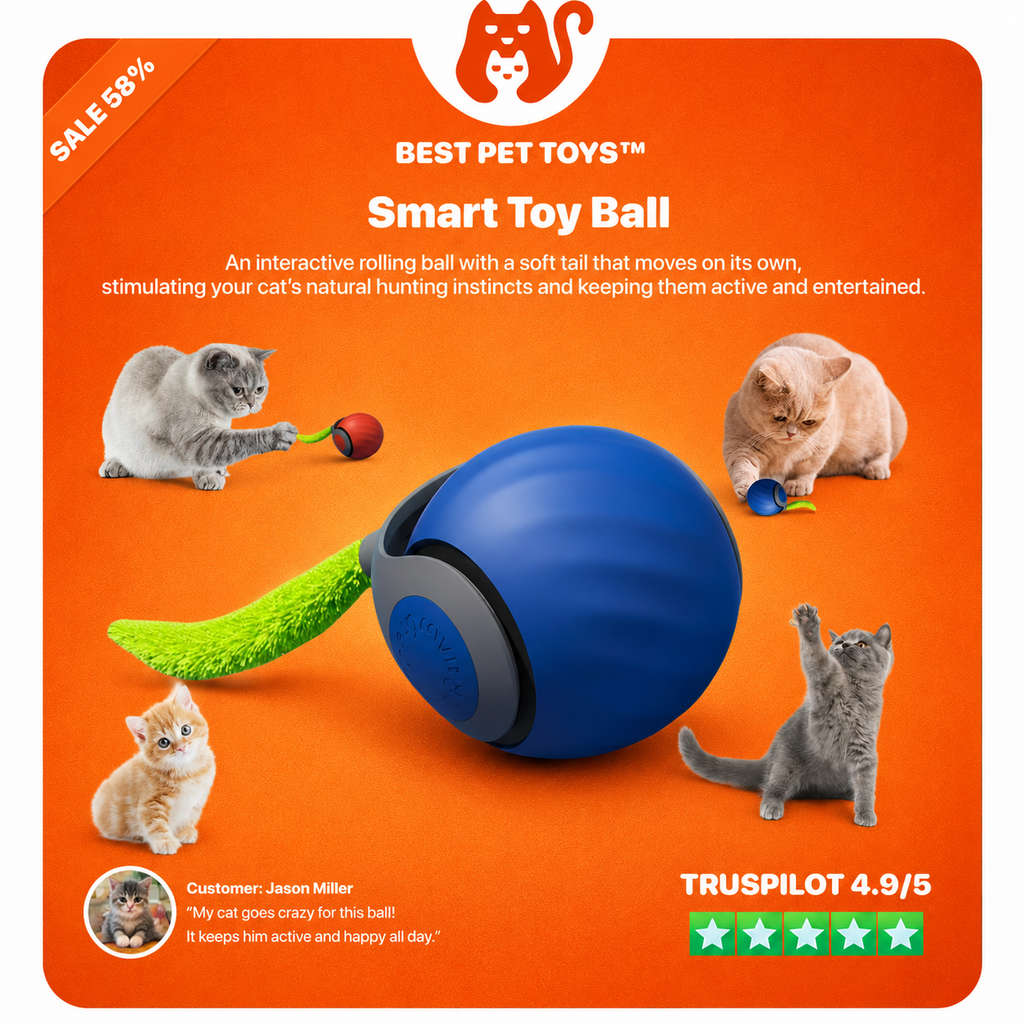 Interactive Pet Ball Toy product image 1