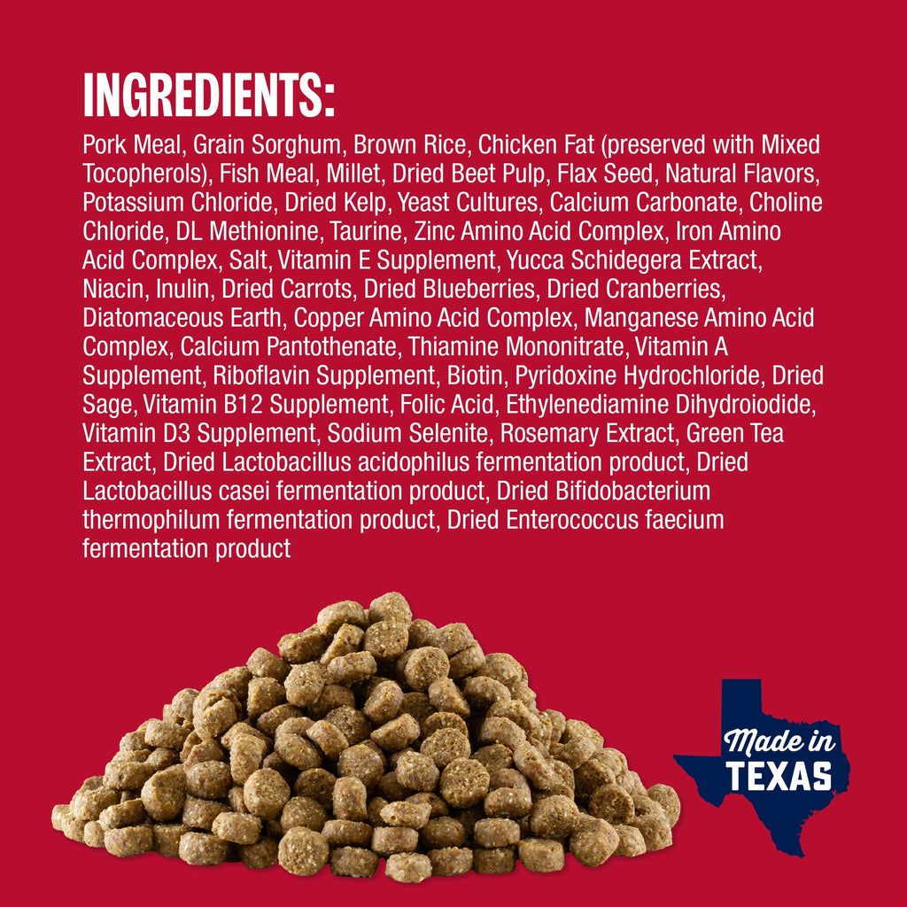 Pork Meal and Ancient Grains Dry Dog Food product image 4
