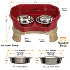 Elevated Spill-Containment Pet Feeder product image 175