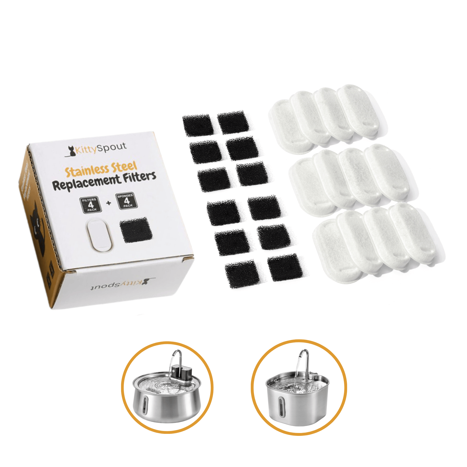 Pet Water Fountain Replacement Filter Sets product image 4