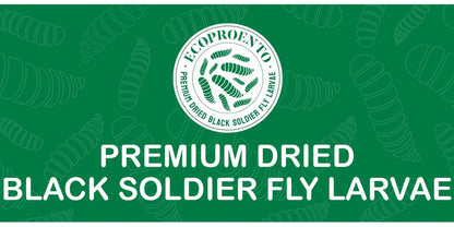 Non-GMO Dried Black Soldier Fly Larvae 5LB & 10LB - 85X More Calcium Than Mealworms, High Protein BSFL Treats for Chickens, Ducks, Wild Birds & Turtles