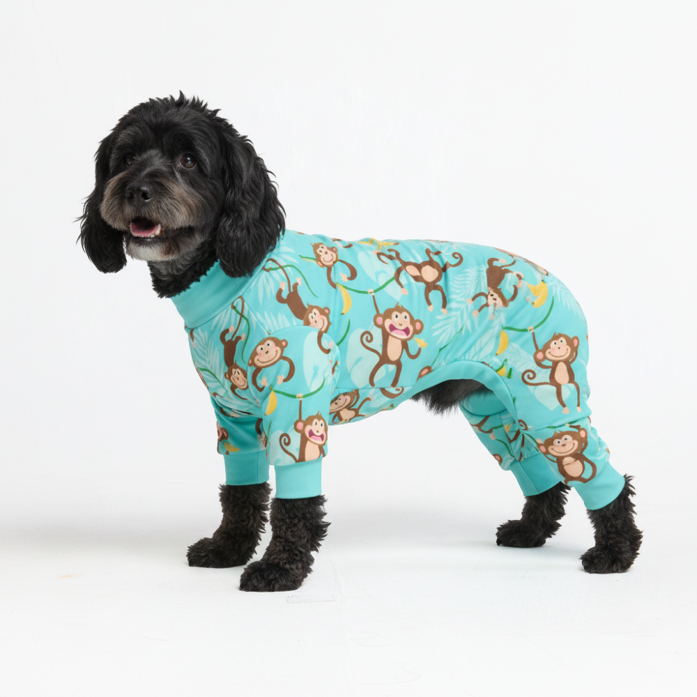 Monkey Print Dog Pajamas product image 5