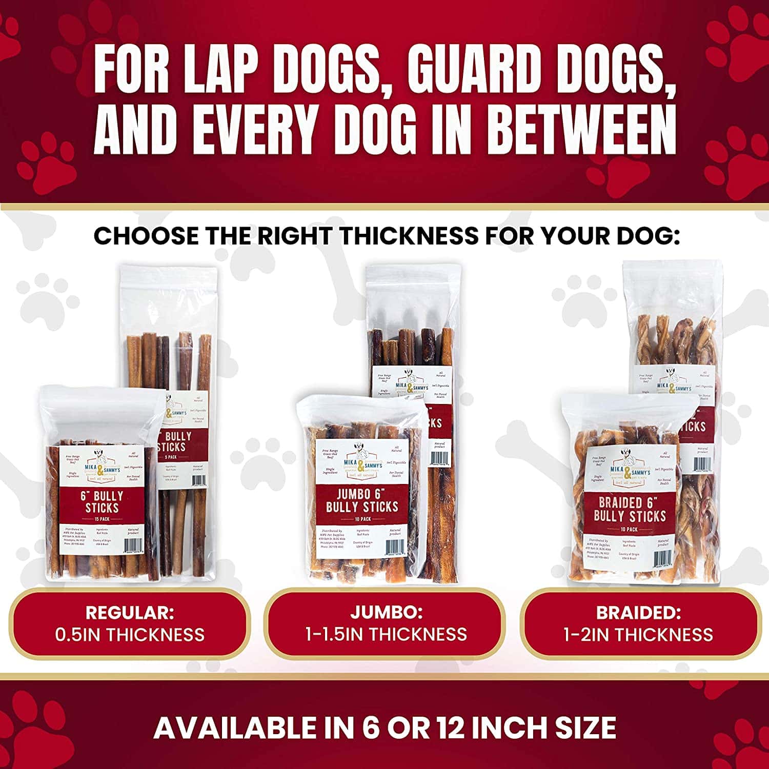 12-Inch Braided Bully Stick product image 3